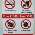No durians