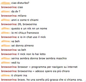 chat con ragazze