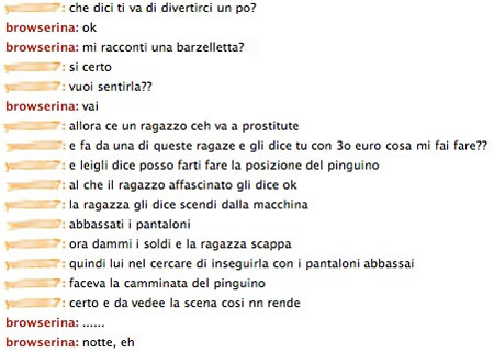 ragazze in chat