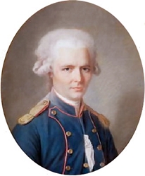 P.A.F. CHODERLOS DE LACLOSritratto da Maurice Quentin de La Tour