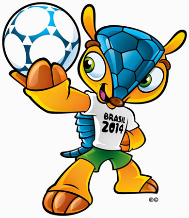 Fuleco, la mascotte di Brasile 2014