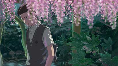 Takao il protagonista del film "il Giardino delle Parole" - Photo: courtesy of Nexo Digital Takao il protagonista del film "il Giardino delle Parole" - Photo: courtesy of Nexo Digital