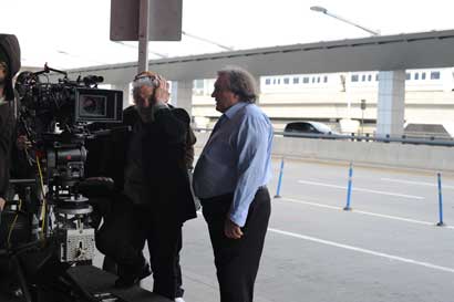 Il regista di "Welcome to New York" Abel Ferrara e l'attore Gérard Depardieu Photo: courtesy of BIM Il regista di "Welcome to New York" Abel Ferrara e l'attore Gérard Depardieu Photo: courtesy of BIM