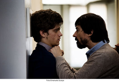 Jacopo Olmo Antinori e Luigi Lo Cascio Foto: Emanuela Scarpa Jacopo Olmo Antinori e Luigi Lo Cascio Foto: Emanuela Scarpa