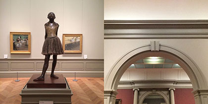 Piccola danzatrice di 14 anni di Edgar Degas al Metropolitan di NY - (c) Masashi Kawamura
