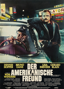 Il poster del film Der Amerikanische Freund di Margrit e Peter Sickert Il poster del film Der Amerikanische Freund di Margrit e Peter Sickert