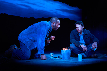 Chris O'Dowd and James Franco - Photo by Richard Phibbs