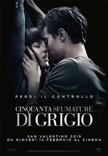 il poster del film CINQUANTA SFUMATURE DI GRIGIO