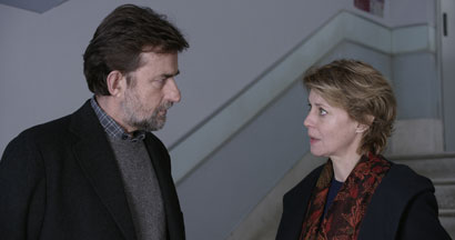 Nanni Moretti e Margherita Buy in MIA MADRE - Photo: courtesy of 01 Distribution