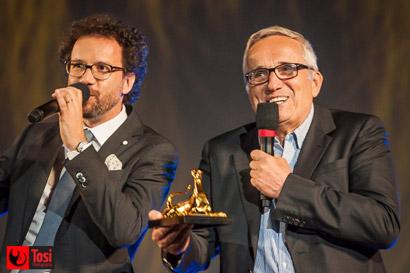 Il Direttore Artistico Carlo Chatrian con Marco Bellocchio © Tosi-Photography