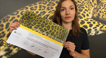 La regista Lola Quivoron - Photo: courtesy of Festival del film Locarno