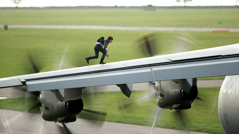 Tom Cruise in una scena di Mission Impossible Rogue Nation - Photo credit: Christian Black © 2015 PARAMOUNT PICTURES. ALL RIGHTS RESERVED Tom Cruise in una scena di Mission Impossible Rogue Nation - Photo credit Christian Black