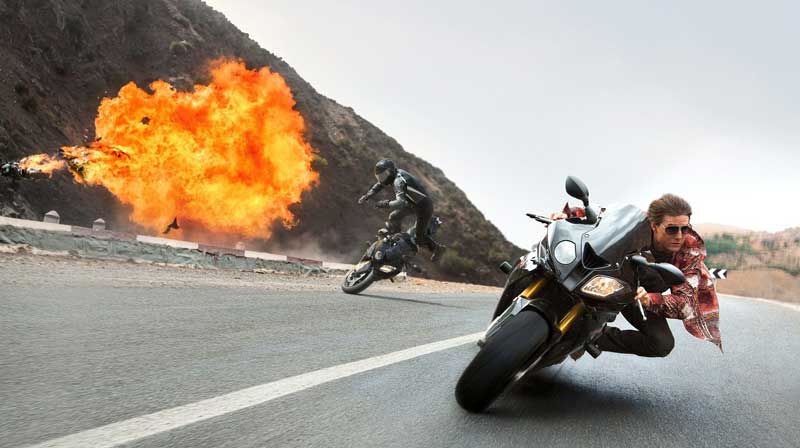 Tom Cruise in una scena di Mission Impossible Rogue Nation - Photo credit: Bo Bridges © 2015 PARAMOUNT PICTURES. ALL RIGHTS RESERVED. Tom Cruise in una scena di Mission Impossible Rogue Nation - Photo credit Bo Bridges