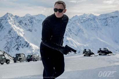 Daniel Craig in una scena di SPECTRE