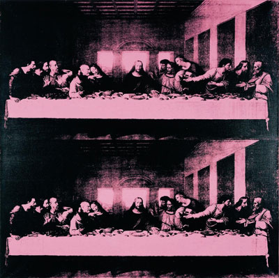 "The Last Supper" di Andy Warhol - Photo: courtesy of ufficio stampa "The Last Supper" di Andy Warhol - Photo: courtesy of ufficio stampa