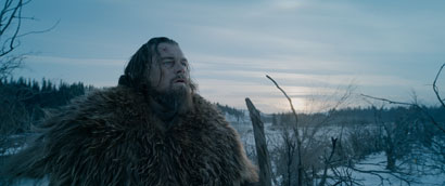 Leonardo DiCaprio in The Revenant - Photo: Courtesy of 20th Century Fox Leonardo DiCaprio in The Revenant - Photo: Courtesy of 20th Century Fox