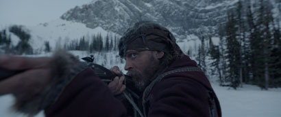 Tom Hardy in The Revenant - Photo: Courtesy of 20th Century Fox Tom Hardy in The Revenant - Photo: Courtesy of 20th Century Fox