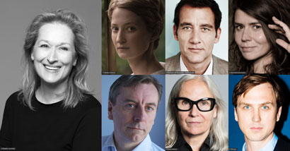 Internationale Jury / International Jury (im Uhrzeigersinn / clockwise): Meryl Streep, Alba Rohrwacher, Clive Owen, Małgorzata Szumowska, Lars Eidinger, Brigitte Lacombe, Nick James Meryl Streep © Brigitte Lacombe Alba Rohrwacher © Stefano Galuzzi Clive Owen © Maartenn de Boergetty - Getty Images Małgorzata Szumowska © Dominik Kulaszewicz Lars Eidinger © Till Janz Brigitte Lacombe © Shane Nelson Internationale Jury / International Jury (im Uhrzeigersinn / clockwise): Meryl Streep, Alba Rohrwacher, Clive Owen, Małgorzata Szumowska, Lars Eidinger, Brigitte Lacombe, Nick James Meryl Streep © Brigitte Lacombe Alba Rohrwacher © Stefano Galuzzi Clive Owen © Maartenn de Boergetty - Getty Images Małgorzata Szumowska © Dominik Kulaszewicz Lars Eidinger © Till Janz Brigitte Lacombe © Shane Nelson