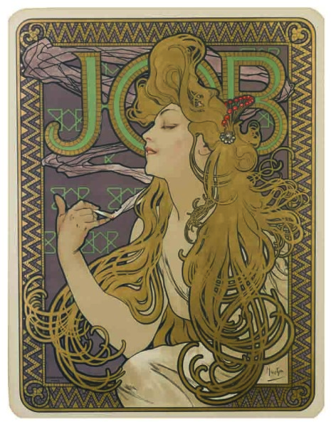 Alfons Mucha, Job, 1896.