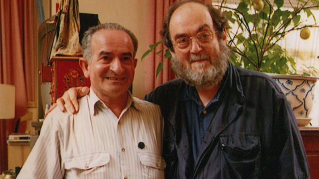 Emilio D'Alessandro e Stanley Kubrick - Foto: ufficio stampa