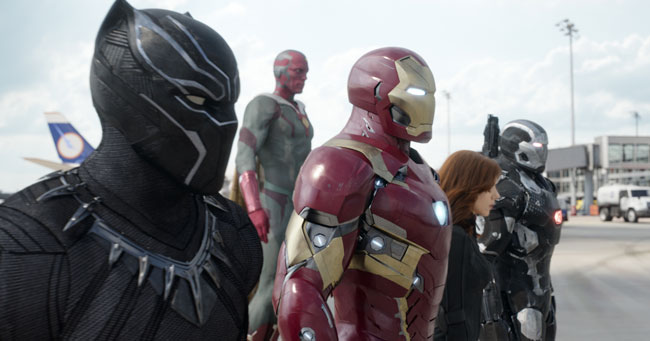 Una scena di Captain America: CIVIL WAR - Foto: MARVEL