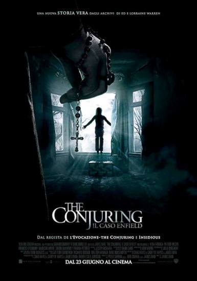 Il poster italiano di The Conjuring - Il caso Enfield