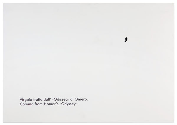 Odissea, 1976 70x100 cm tecnica mista su tela montata su legno Collezione privata