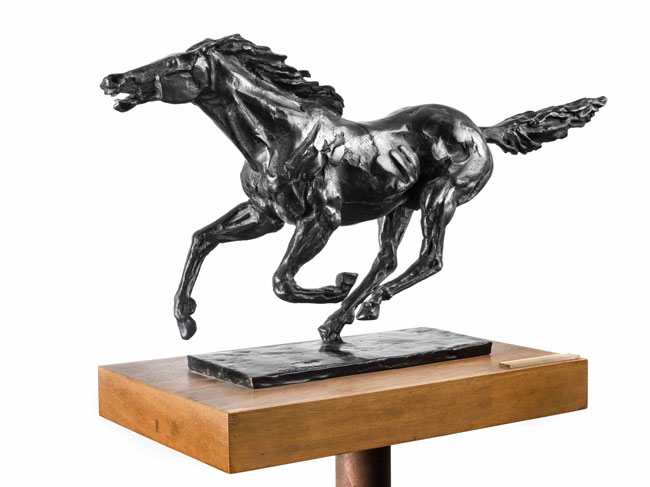 Cavallo in bronzo di Francesco Messina - Foto: ufficio stampa