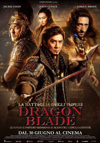 Il Poster italiano del film La Battaglia degli Imperi - Dragon Blade