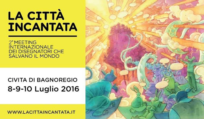 il poster dell'edizione 2016 de La Città Incantata il poster dell'edizione 2016 de La Città Incantata