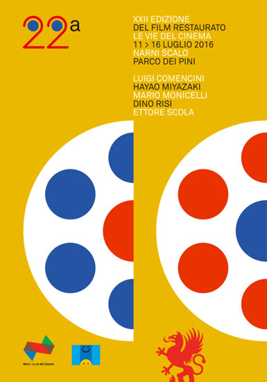 Il poster di quest'anno di NARNI. LE VIE DEL CINEMA