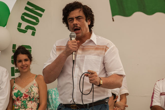 Benicio del Toro in ESCOBAR - Photo: courtesy of GOOD FILMS