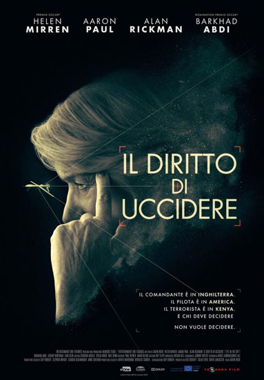 Il poster italiano del film IL DIRITTO DI UCCIDERE