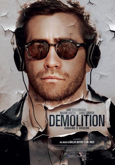 Il poster italiano di Demolition