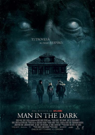Il poster italiano del film Man in the Dark