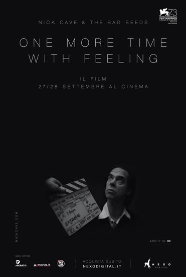 Il poster italiano di One more time with Feeling