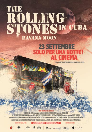 Il poster del film The Rolling Stones - Havana Moon in Cuba Il poster del film The Rolling Stones - Havana Moon in Cuba