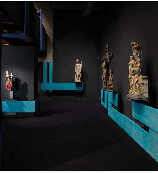 La sala del Medioevo - Foto di Enrico Cano
