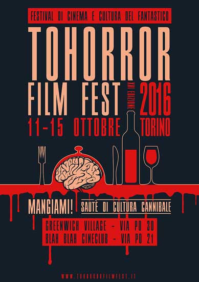 Il poster del ToHorror Film Fest 2016