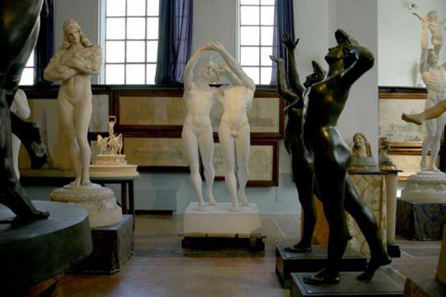 Un'immagine della casa-museo di Hendrik Christian Andersen