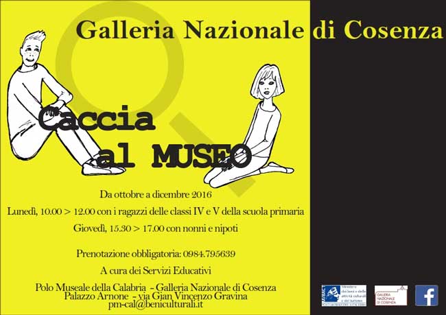 La Locandina della Caccia al Museo