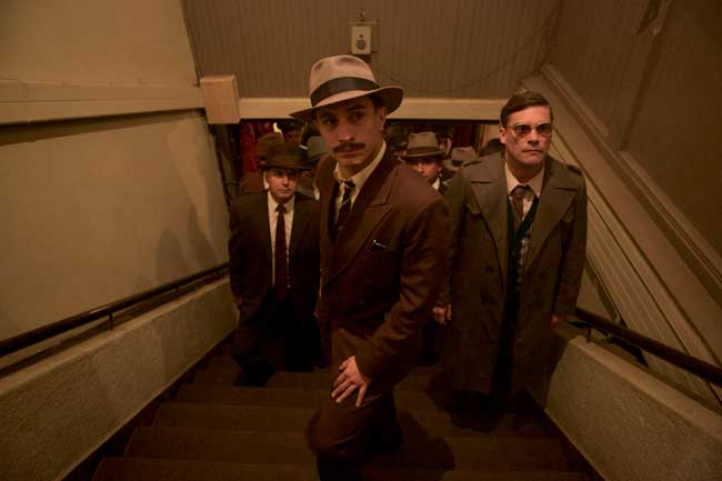 Gael Garcia Bernal in NERUDA - Photo: courtesy of GOOD FILMS