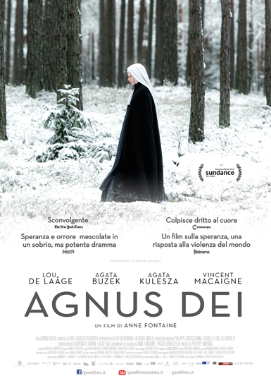Il poster italiano del film Agnus Dei