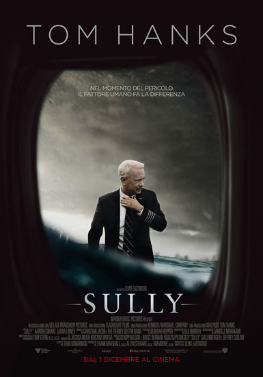il poster italiano del film Sully il poster italiano del film Sully