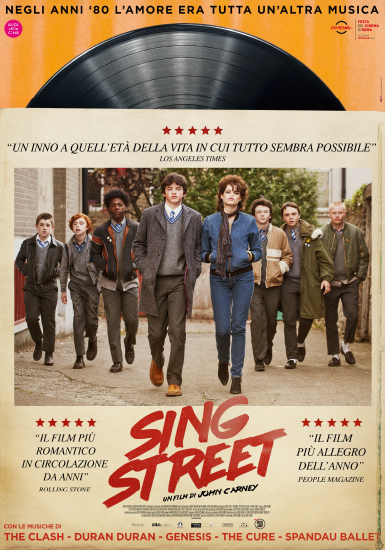 Il poster italiano del film Sing Street