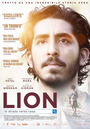 Il poster italiano del film Lion - La strada verso casa
