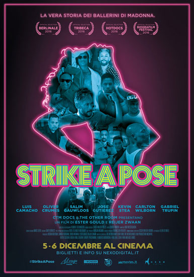 Il poster italiano del film Strike a Pose
