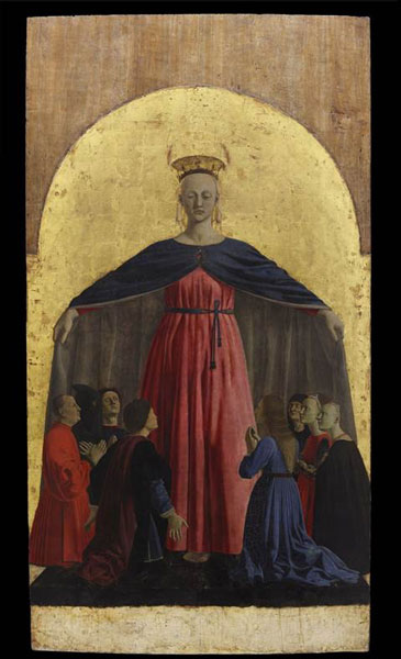 Madonna della Misericordia pannello centrale