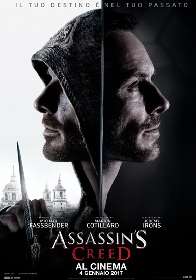 Il poster italiano di Assassin's Creed