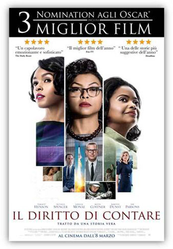 Il poster italiano del film Il diritto di contare